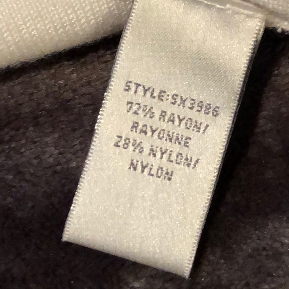 Conrad C Tank Style Sweater - Black & White-Size L - Picture 4 of 5